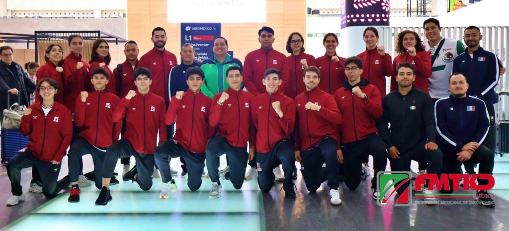 México rumbo a Wuxi: 16 taekwondoínes buscan medallas en el Mundial 2025