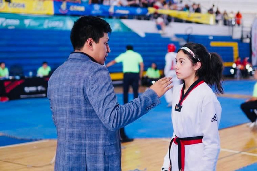 Maia Méndez Robledo en acción