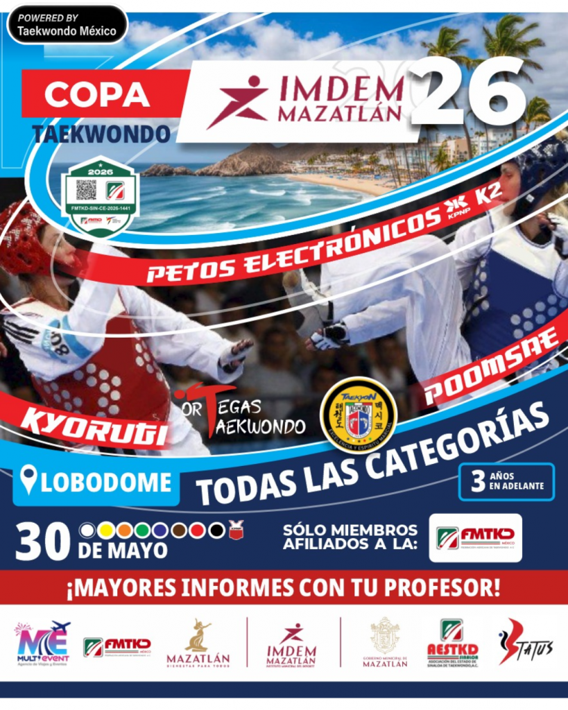 COPA TAEKWONDO IMDEM MAZATLAN 26